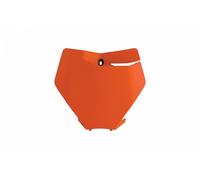 POLISPORT Plaque numéro frontale orange