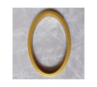 Plaque NuméRo Maison Moderne BrosséE, 127mm Golden Floating Moderne Maison Numéro de porte d'or Numéros d'adresse la maison pour Numérique Plaques signalisation extérieure 5 po. # 0~9 ABC(0)