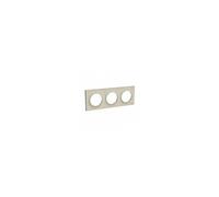 Plaque Odace Styl - Sable - Triple horizontale / verticale 71mm