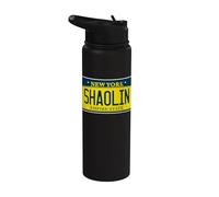 Plaque Old School Hip Hop Shaolin Staten Island New York NY Stainless Steel Insulated Water Bottle