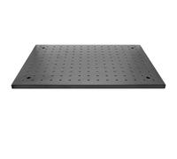 Plaque optique plate en aluminium for établi en nid d'abeille, for graveur CO2 et travail du bois CNC.(200x200x13)