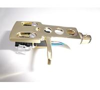 plaqué or Boitier Support avec mm Cartouche pour Technics SL D1, d1k, D2, D202, D205, D2K, D3, D303, D33, d3k, Q2, D5, Q202, Q2k, Q3, Q303, Q33, q33k, q3k platines