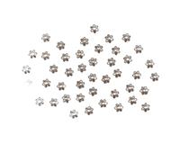 Plaqué Or Flower Bead Caps Capuchon de perles d'extrémité fleur en filigrane ouvert et creux