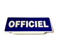 Plaque Pare-Soleil Officiel Rétroréfléchissante