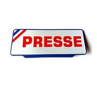 Plaque Pare-Soleil Presse rétroréfléchissante