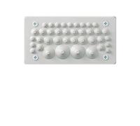 Plaque passe-câblées quadro4 équipée étanche (FZ402)