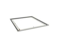 Plaque passe câbles ouverte basse pour quadro evo 450x800 - HAGER FN4580CEW