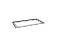 Plaque passe câbles ouverte basse pour quadro evo 900x400 - HAGER FN9040CEW