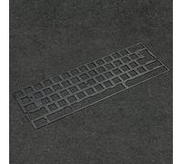 Plaque PC en laiton et aluminium - Support ISO ANSI 61 64 - Disposition Minila pour GH60 PCB 60 % de clavier (plaque en aluminium gris A)