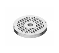 HENDI Disque Perforé pour Hachoir à Viande No. 12, Trous Ø2mm, Pièce Détachée pour Machine 210802, Plaque de Coupe Professionnelle, Ø70mm, Acier Inoxydable