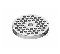 HENDI Disque Perforé pour Hachoir à Viande No. 12, Trous Ø6mm, Pièce Détachée pour Machine 210802, Plaque de Coupe Professionnelle, Ø70mm, Acier Inoxydable