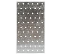 Plaque perforee acier galva 80x200x2mm Simpson