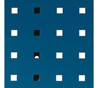 Plaque perforée Bott longueur 1981 x largeur 457mm bleu gentiane RAL 5010 - 1402511 9.11