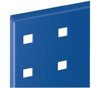 Plaque perforée Kappes plan de grille largeur 450 x longueur 2000mm bleu gentiane RAL 5010 - 4001.00.2021