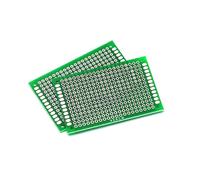 Plaque Perforée Prototype PCB Double Face Étainné Huile Verte pour Projets de Soudure Arduino DIY-16pcs||4x6cm/1.2x2.4in