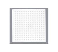 Hama Plaque pour perles Midi Petit carré Ø5 mm Blanc