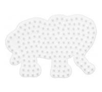 Plaque petit éléphant - pour perles standard (Ø5 mm) - hama G