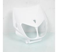 Plaque Phare Blanche Tun'r Pour Moto Derbi 50 Senda 2000 À 2010 Neuf