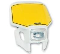 Plaque phare CE MOTO SIX DAYS ROUGE