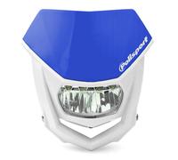 Plaque phare Polisport Halo LED bleu/blanc