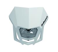 Plaque phare Polisport LMX blanc