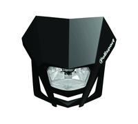 Plaque phare Polisport LMX noir