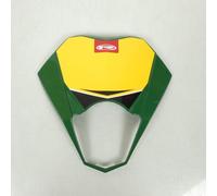 Plaque Phare Pour Moto Rieju 50 Mrt Pro 2012 0/000.620.5320 Vert Jaune Neuf