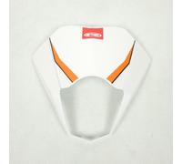 Plaque Phare Pour Moto Rieju 50 Mrt Sm 2011 0/000.620.5323 Blanc Orange Neuf