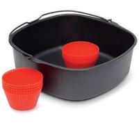 Philips Accessoire pour Airfryer HD9945/01 Kit cuisson, format XL