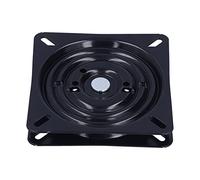 Plaque pivotante pour tabouret de bar, mécanisme de pivot carré pour meubles, plaque de montage pivotante pour tabouret de bar à base pivotante, siège de bateau pivotant à roulement à billes (17,8 cm)