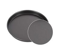 Plaque Pizza,Plat Pizza Four Non-Stick Micro-ondes Revêtement dur Crispers Commercial Grade cuisine cuisson Plateau rond gâteau de casseroles(9inch)