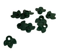 Plaque Plante LEGO 1x1 Ronde 3 Feuilles - Couleur & Qté (MPN: 32607)