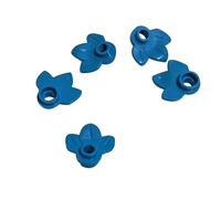 Plaque Plante LEGO 1x1 Ronde 3 Feuilles - Couleur & Qté (MPN: 32607)