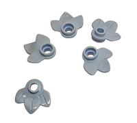 Plaque Plante LEGO 1x1 Ronde 3 Feuilles - Couleur & Qté (MPN: 32607)