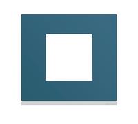 Plaque plastique 1P river - APPAREILLAGE MURAL GALLERY HAGER WXP0702