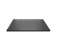 Plaque plate fixe expérimentale en aluminium poreux for plates-formes optiques - 1 pièce, aluminium anodisé durable(150x150x13mm)