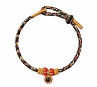 Plaqué Plusieurs Naturelle Bijoux Red String Ankle Rope With Eight Buddha Charms Birth Year Jewelry Bracelets Choix Pierres Pour Bracelet Bijoux (G, One Size)