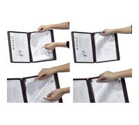 Plaque pochette SHERPA, A4, cadre: graphite
