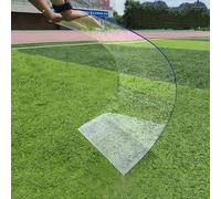 Plaque Polycarbonate 1mm Épais plexiglass,Plaque de Plastique Transparente Légère, Antichoc résistant aux UV intempéries,pour Serre Toit Cabane abris d'auto,1.56x3m(5.1 * 9.8ft)