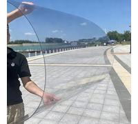 Plaque polycarbonate 1mm Épais plexiglass, Plaque Plastique Anti-Pluie Isolant pour Exterieur Serre Jardin Abris Terrasse, Facile À Découper(1.22x5m(4x16.4ft))