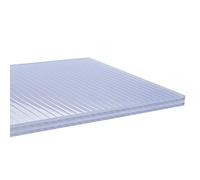 PLAQUE POLYCARBONATE ALVÉOLAIRE 32MM Opaline, ep.32 mm, l.98 cm, L.3 m