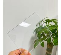 Plaque Polycarbonate de 2,5 mm, Panneaux de Toiture en Plastique, Protégés Contre les UV, pour Abris de Voiture, Abris de Bus(Clear,5x1.56m/16.4x5.1ft)