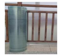 Plaque Polycarbonate Feuille Lumière Naturelle 0,8 Mm Résistant Aux Intempéries Toiture Abri Abris Jardin, Solariums, Carports, Terrasses(1x19m/3.28x62.34ft)