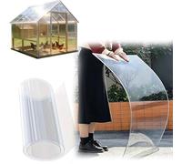 Plaque Polycarbonate,Panneau Durable PC,Panneau D'endurance De 1mm,intempéries pour Marquise de Porte Exterieur Pergola Jardin Exterieur Serre Fenêtre Patio-0.4×1m(1.3×3.3ft)