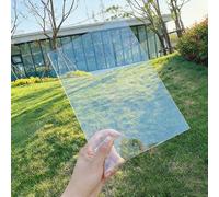 Plaque Polycarbonate pour Serre Jardin Panneaux de Toiture Transparente Plaques en Polycarbonate 1mm, pour Jardinage Extérieur Agriculture(1*4m/3.3*13.1ft)