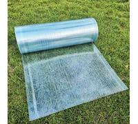 Plaque Polycarbonate Transparente pour Toiture 1 mm Épaisseur 0,5 m Large Flexible Couverture de Toit pour Serre Pergola Terrasse Abri de Jardin Longueur 1 à 5 m(0.5m x 4m)
