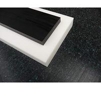 Plaque POM-C Acetal 1000 x 500 x 3 mm noir Coupe Delrin POM alt-intech®