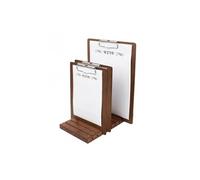 Olympia CL175 Porte-bloc Menu en bois A5 245 x 185 mm