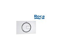 Plaque pour bâti-support double chasse Chromé - ROCA A890098001