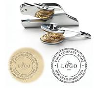 Plaque pour embossage de lettre et livre - Créez votre propre embosseur de logo d'entreprise personnalisé.